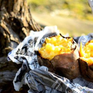 ピザより焼き芋率高めの窯です🍠