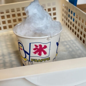 久しぶりのかき氷