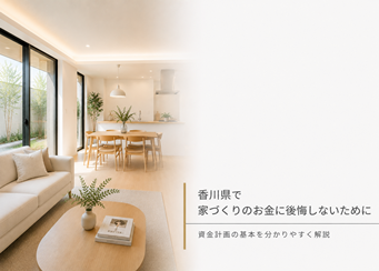 香川県で家づくりのお金に後悔しないために｜資金計画の基本を分かりやすく解説